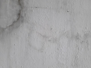 Gray cement wall Broken wall Due to lack of standards causing cracks