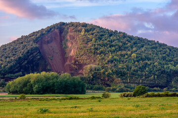 The Croscat Volcano at sunrise (Garrotxa province, Catalonia, Spain) © zkcristian