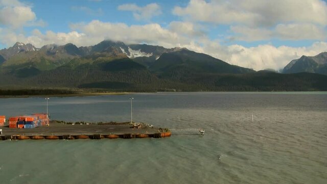 Seward - Alaska - View from the harbour
