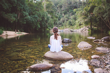 meditate in nature