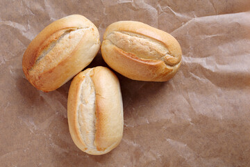 Three loaves of bread
