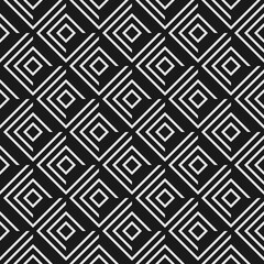 Fototapeta na wymiar Seamless abstract linear pattern with elements of corners and rhombuses