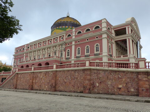 The Amazon Theatre (Portuguese: Teatro Amazonas) Is An Opera House Located In Manaus. Amazon,  Brazil