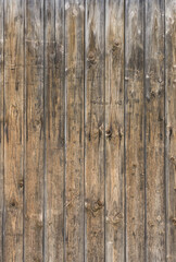 Natural brown barn wood wall. Wall texture background pattern.