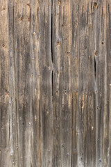 Obraz premium Natural brown barn wood wall. Wall texture background pattern.