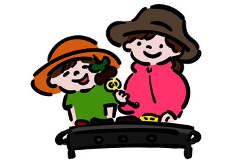 BBQ_親子
