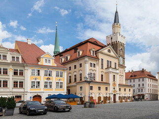 Fototapeta premium Historischer Marktplatz vom Löbau