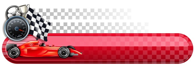 motorsport finish banner