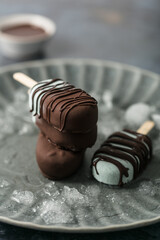 Glace esquimau peppermint chocolat