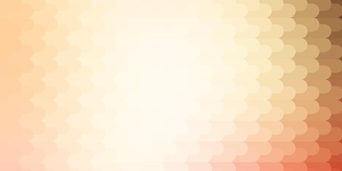 Light Pink, Yellow vector texture with lines. Geometric abstract illustration with blurred lines. Pattern for ads, commercials.