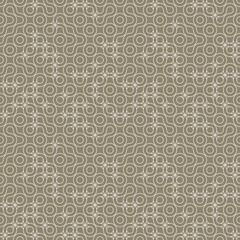 Truchet repeat design. Line art texture. Geometric seamless pattern for wallpapers, web page backgrounds, surface textures, fabric, carpet, home décor.