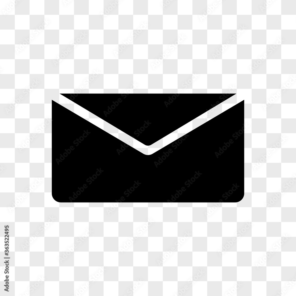 Poster mail internet email icon in checkerboard bg. internet flat icon symbol for applications.