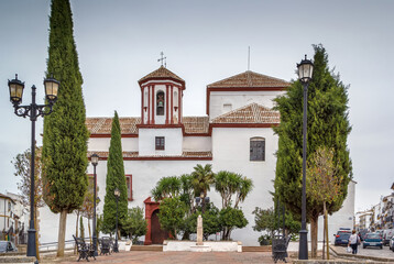 Fototapeta na wymiar Church of Santa Cecilia, Ronda, Spain