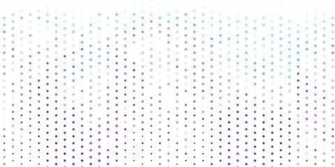 Light pink, blue vector pattern with spheres.