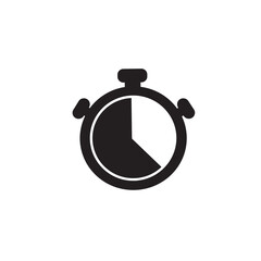 Stopwatch icon vector
