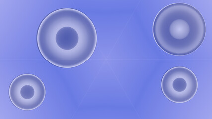 background blu with sphere