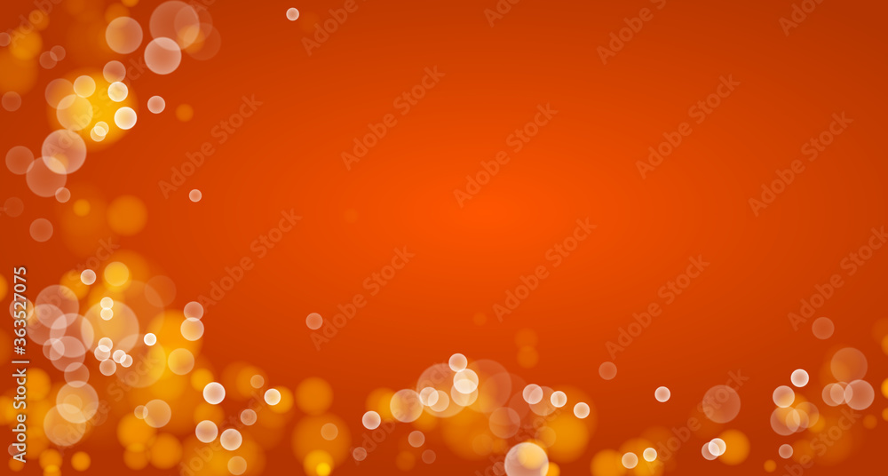 Poster beautiful bokeh blurred lights vector abstract background with defocused transparent lights effect w
