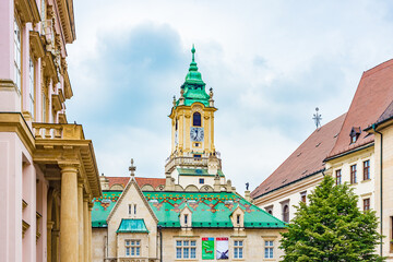 Old Town Hall in Bratislava, Slovakia.