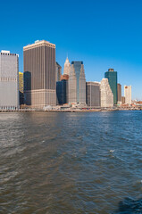 Fototapeta premium Manhattan Shore in New York, United States.