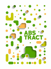 Seamless abstract pattern promotion dynamic geometric circle shapes. Pattern for cover design, poster, banner, card, greeting, business, decoration.