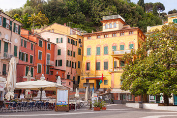 Fototapeta na wymiar Lerici is a town and comune in the province of La Spezia in Liguria (northern Italy), part of the Italian Riviera.