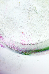 abstract green and purple watercolors mixed abstract background