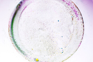 abstract green and purple watercolors mixed abstract background