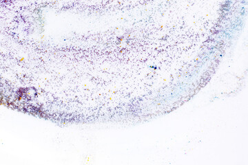 abstract green and purple watercolors mixed abstract background