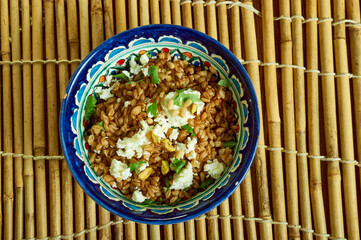 Freekeh pilaf