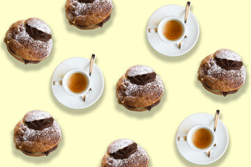 caffè brioches colazione merenda bar pasticceria 