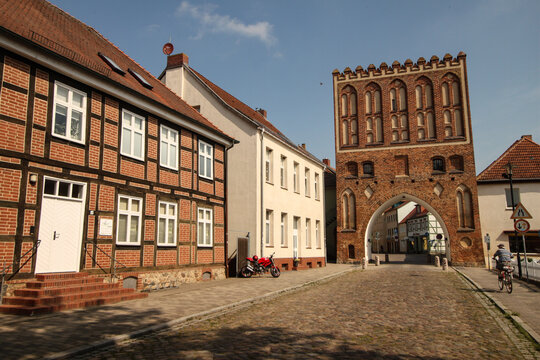 Kleinstadtidylle am Steintor in Malchin