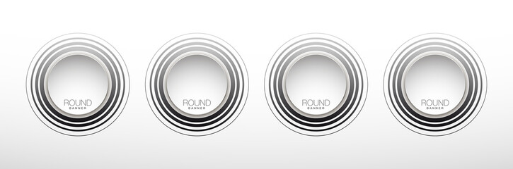 Obraz premium 4 components chart make up something. Modern business circle infographics four options banner. Vector layout piece chart workflow. 4 piece diagram number component. Four step up options for web design