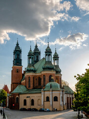 Fototapeta premium Catholic Cathedral in Poznan. Poland