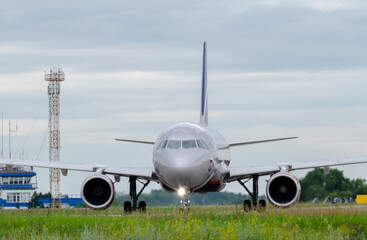 airplane in the airport