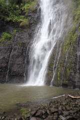 Les 3 cascades dans la jungle à Tahiti, Polynésie française