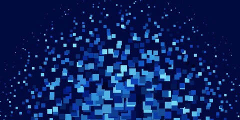 Light BLUE vector backdrop with rectangles. Abstract gradient illustration with rectangles. Pattern for websites, landing pages.