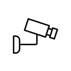 Illustration Vector graphic of cctv icon template
