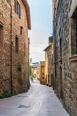 世界遺産の街サン ジミニャーノの風景