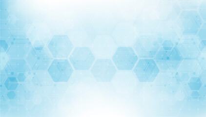 DNA digital, sequence, code structure with glow. Science concept and nano technology background. vector design. © TripleP Studio