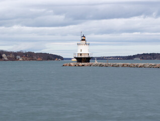 Fototapeta na wymiar Portland, Maine | Portland Lighthouse