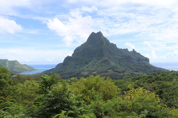 Mont Rōtui à Moorea, Polynésie française