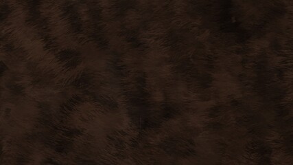 Dark brown animal fur texture background
