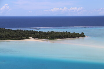 Lagon de Maupiti, Polynésie française	