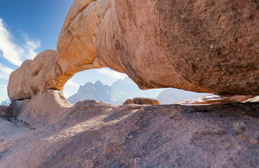 Rock formation - Spitzkoppe mountain - Damaraland landscape