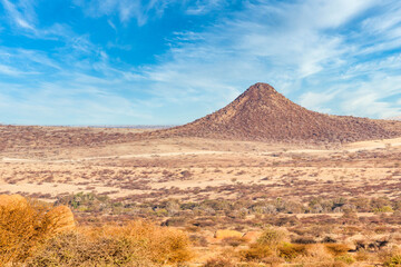 Rock formation - Spitzkoppe mountain - Damaraland landscape