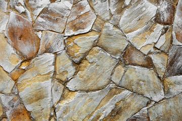 Abstract decorative wall of natural stone for any of your project. Great background or texture.