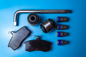 Auto parts, brake discs, pads