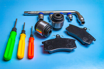 Auto parts, brake discs, pads
