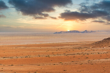 Beautiful mountains in Namibia, Africa