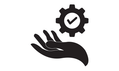 Customer service icon. vector graphics 